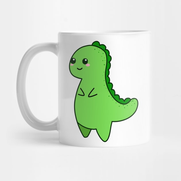 Kawaii Cute T-rex by theglaze